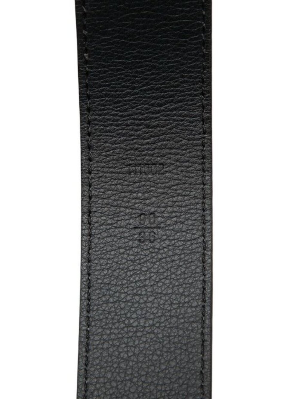 Louis Vuitton Ceinture LV Belt 90 36 Black Leather - Picture 6 of 7